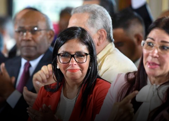 Hace un mes que Delcy Rodríguez asumió el rol de presidenta