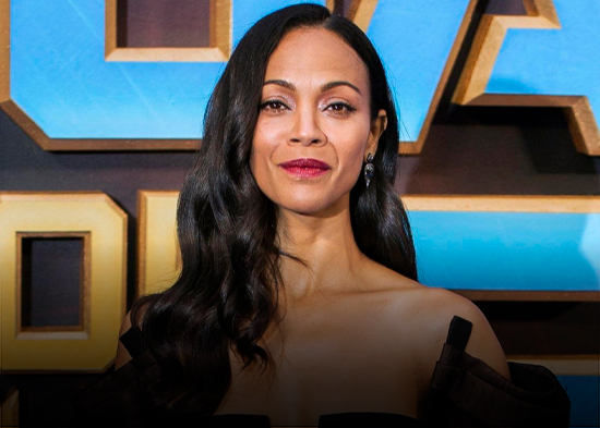 Zoe Saldaña hará donación mensual de 2,500 dólares para la familia del actor James Van Der Beek