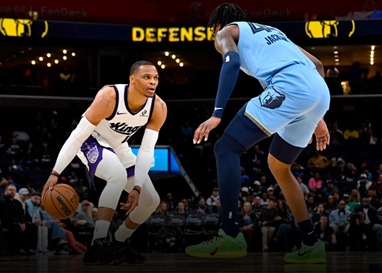 Kings ponen fin a racha de 16 derrotas; Westbrook y Achiuwa lideran triunfo 123-114 ante Grizzlies