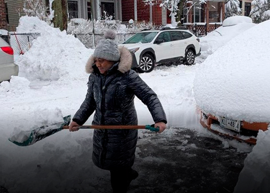 Tormenta golpea EU; nevada récords en Nueva York