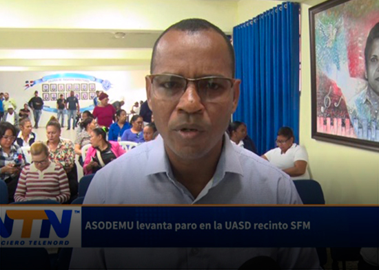 ASODEMU levanta paro en la UASD recinto SFM