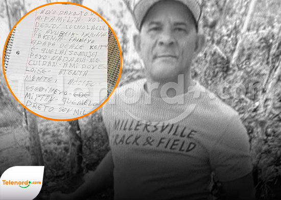 Investigan presunto suicidio de un hombre en su residencia en SFM; dejó carta a familiares