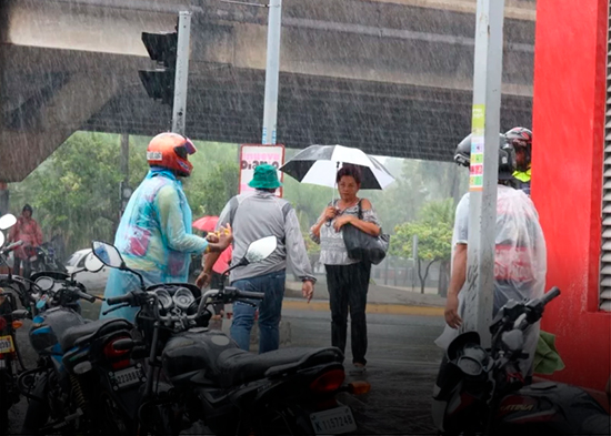 Lluvias y tronadas afectarán gran parte del país por incidencia de vaguada