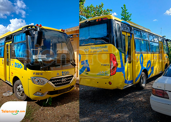 Autobuses programa transporte escolar TRAE permanecen abandonados por fallas mecánicas