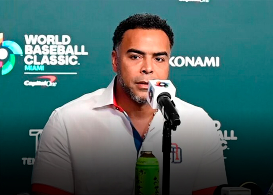 Nelson Cruz se reivindicó como gerente general del equipo dominicano en el Clásico Mundial