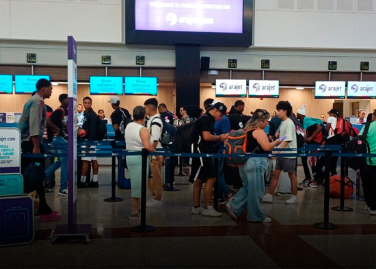 Tormenta Iona provoca cancelación de vuelos desde Las Américas hacia EE. UU.