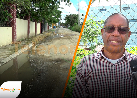 Comunitarios de la urbanización Carmen Añil exigen el asfaltado de sus calles