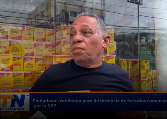 Ciudadanos condenan paro de docencia de tres días convocado por la ADP