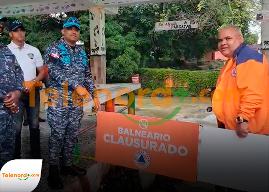 Cierre de balnearios en Bonao y otras zonas