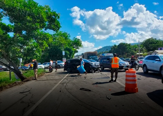 Cinco muertos y 80 heridos en accidentes durante Semana Santa, reporta el COE