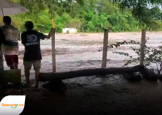 Lluvias provocan inundaciones y deslizamientos en comunidades de Puerto Plata