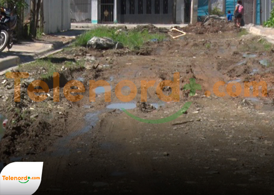 En críticas condiciones calles de Los Jardines, 3ra. etapa, en SFM