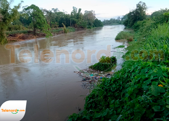 Lluvias elevan nivel del Río Yuna; advierten inundaciones