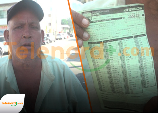  Motoconchista denuncia supuestos abusos por parte de agentes de la DIGESETT en SFM