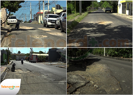 Preocupante el mal estado de calles del municipio de Castillo en SFM
