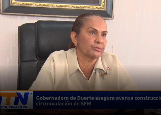 Gobernadora de Duarte asegura avanza construcción de la circunvalación de SFM