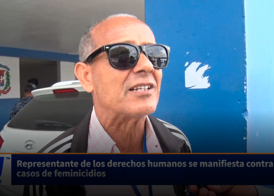 Representante de los derechos humanos se manifiesta contra casos de feminicidios
