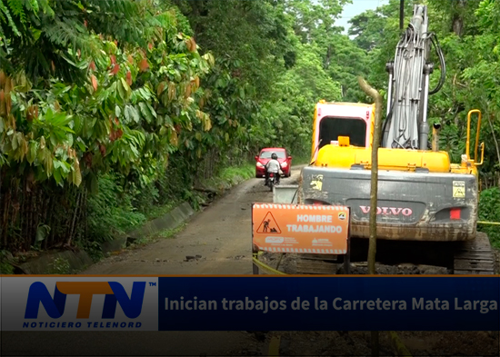 Inician trabajos de la Carretera Mata Larga - Aslor