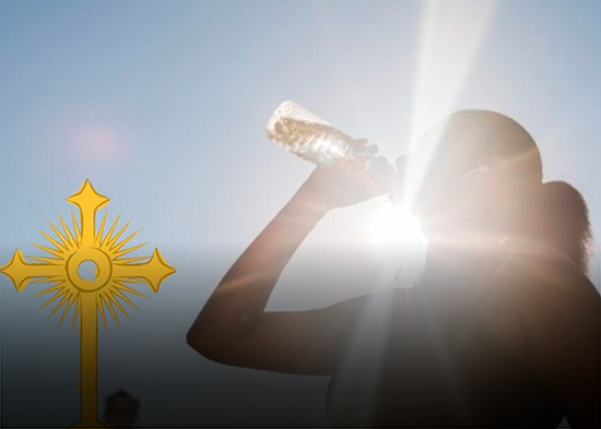 Corpus Christi con lluvias aisladas, calor y polvo del Sahara en gran parte del país
