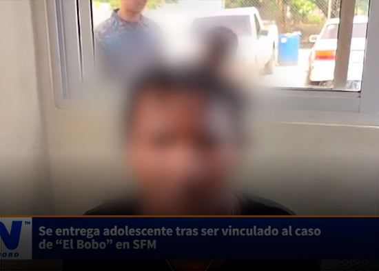 Se entrega adolescente tras ser vinculado al caso de “El Bobo” en SFM