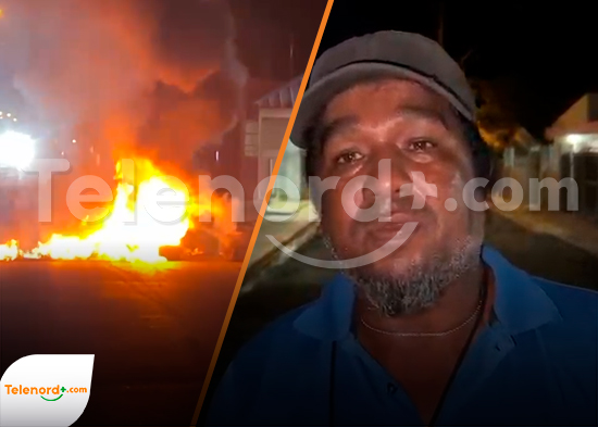 Protestan en sectores Cuesta Blanca de SFM
