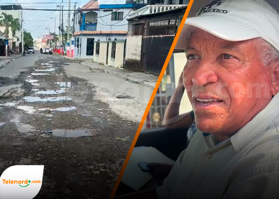 Calle José Reyes en SFM sigue a la espera de intervención