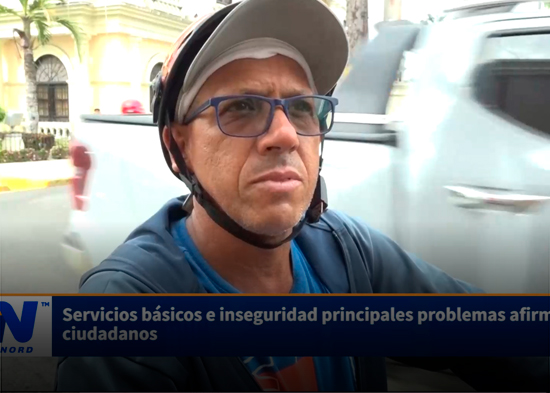 Servicios básicos e inseguridad principales problemas afirman ciudadanos