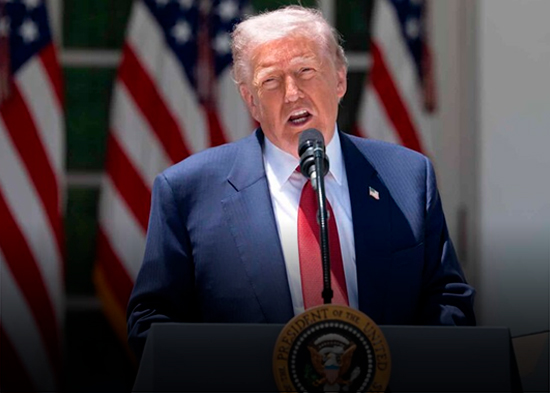 Trump afirma que la negociación de un acuerdo de paz con Irán está en su "fase final"