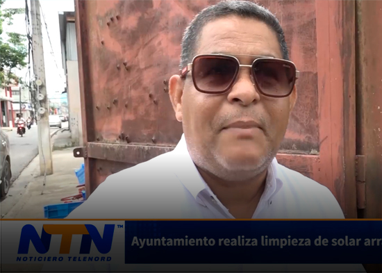 Ayuntamiento realiza limpieza de solar arrabalizado en SFM