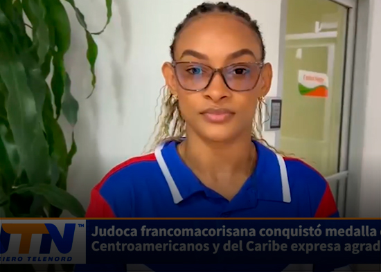 Judoca francomacorisana conquistó medalla de oro en juegos Centroamericanos y del Caribe expresa