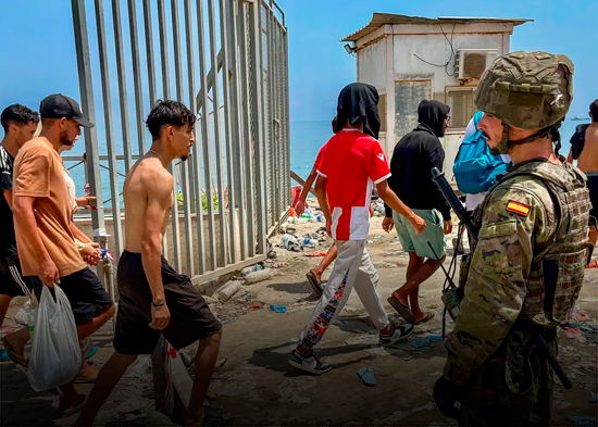 Las redes sociales se convierten en el principal canal para buscar desaparecidos tras la crisis de Ceuta