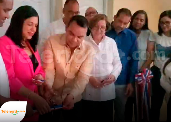 SNS inaugura laboratorio en centro de atención primaria de Montellano, Salcedo