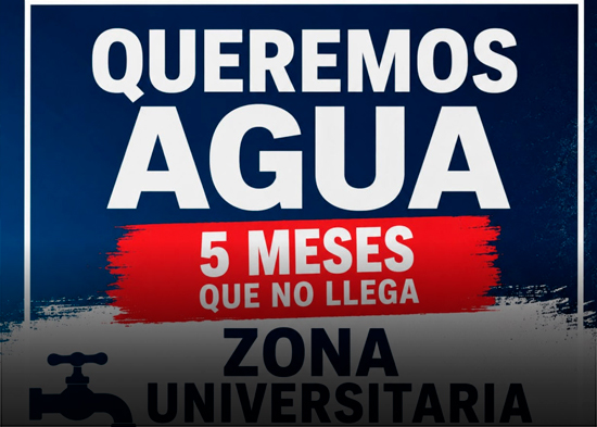 Residentes de Zona Universitaria denuncian meses sin recibir agua por parte de la CAASD