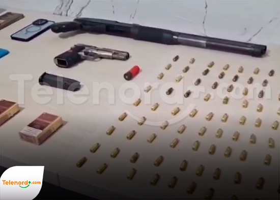 DINTEL y Ministerio Público realizan cuatro allanamientos en SFM: Ocupan armas y detienen a dos personas