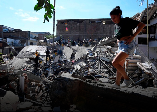 Colombia cuenta sus muertos y mira a su nuevo presidente tras terremoto