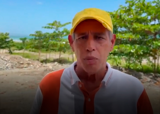 Guanchy denuncia privatización ilegal de franja costera en rompeolas de Gaspar Hernández